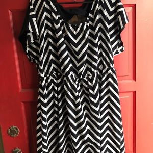 Black and White Dress